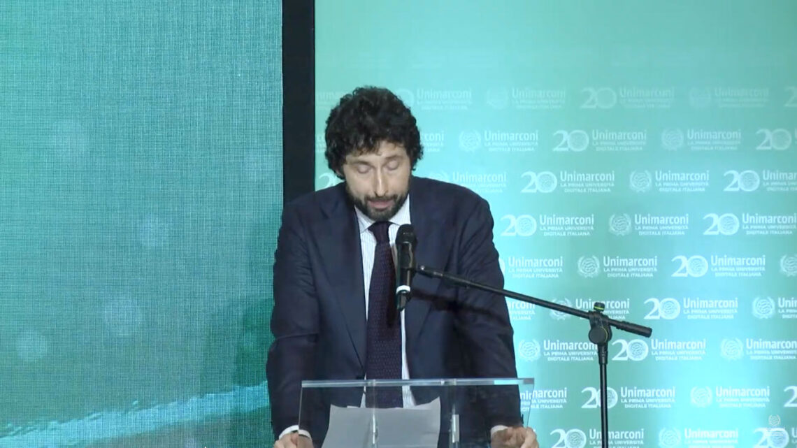 Il Presidente dell’Università degli Studi Guglielmo Marconi, Alessio Acomanni