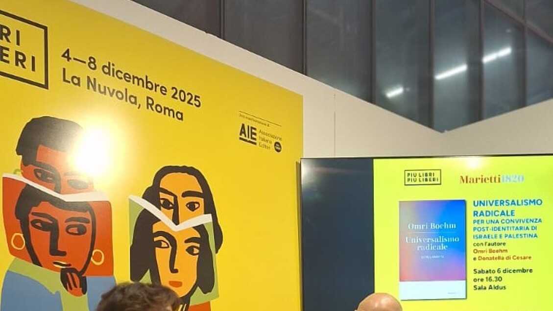 Omri Boehm: “Tra Palestina e Israele si metta l’umanità al centro”