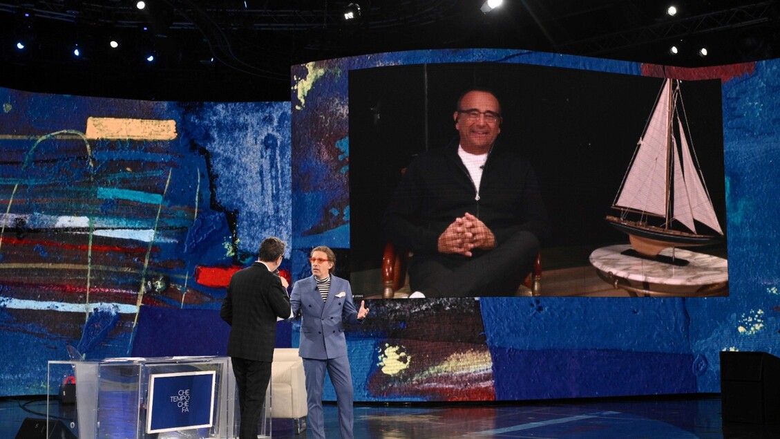 Conti ospite di Fazio, ‘chiama’ Ubaldo Pantani come co-conduttore a Sanremo