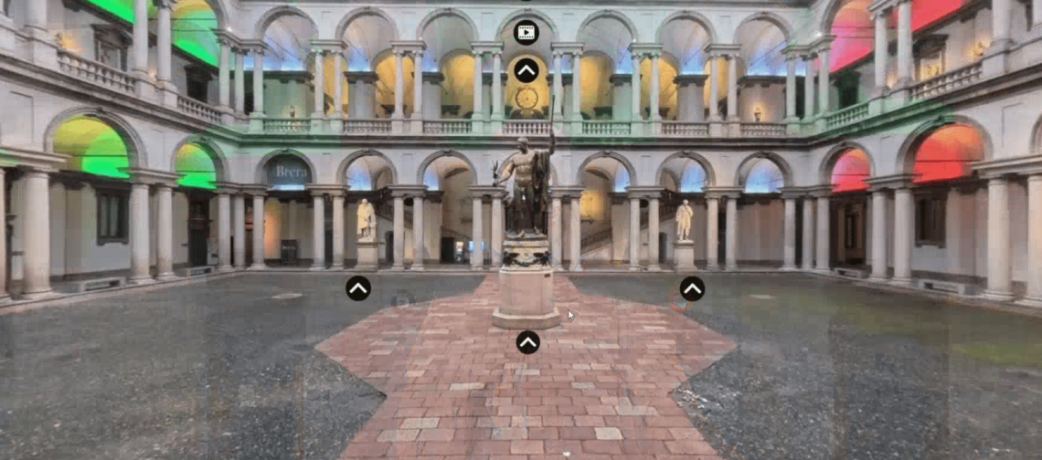 A Brera nasce ‘Palazzo Dialogante’, Ia e realtà estesa ‘parlano’ con patrimonio