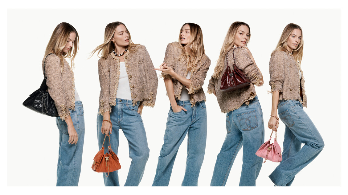Campagna Chanel con Margot Robbie, canta Kylie Minogue