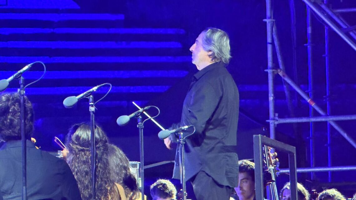 >>>ANSA/Muti dirige l’Orchestra Cherubini e giovani talenti, successo a Pompei