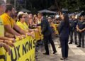 Fedriga dai lavoratori Electrolux che presenziano a Pordenonelegge