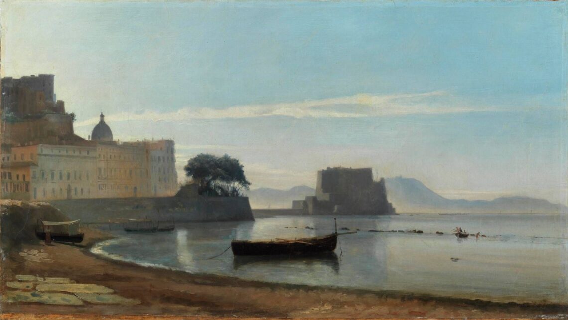 A Capodimonte entra in collezione ‘La baia di Napoli con Castel dell’Ovo’ (1828) di Corot