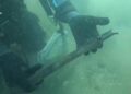 Viterbo, eccezionale scoperta nel Lago di Mezzano: recuperata una spada di oltre tremila anni fa